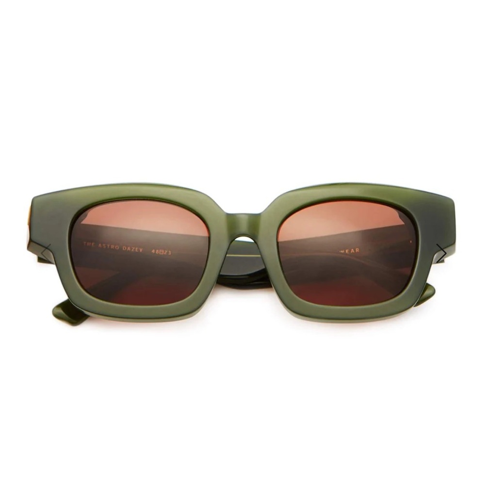 CRAP EYEWEAR THE ASTRO DAZEY / MOSS BIO & AMBER LENS